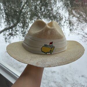 Masters golf Vintage Masters Straw Hat Augusta National PGA Golf